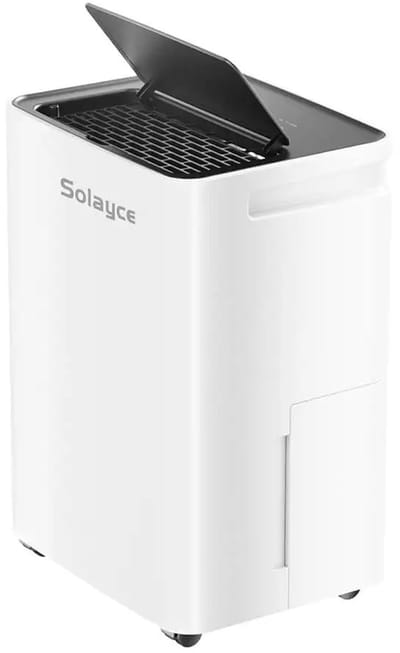 Luchtontvochtiger - Dehumidifier - Met Timer - Vochtigheidscontrole - 3.2 L Tank - Smart Display - 35 dB - 29 × 230× 41cm - Wit
