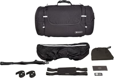 Motorfiets Achertas - Roltas Bagage - Waterdicht Transport - Extra Regenhoes - 35 Liter Capaciteit - Zwart