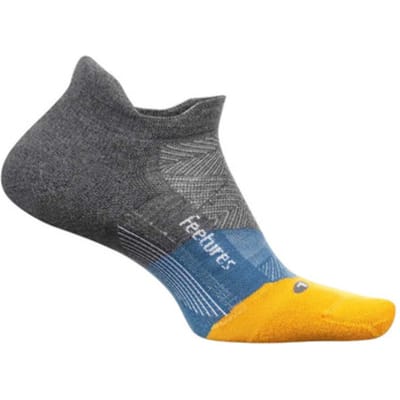 Sportsokken Feetures Chaussettes Elite Light Cushion Tab gris synthétiques