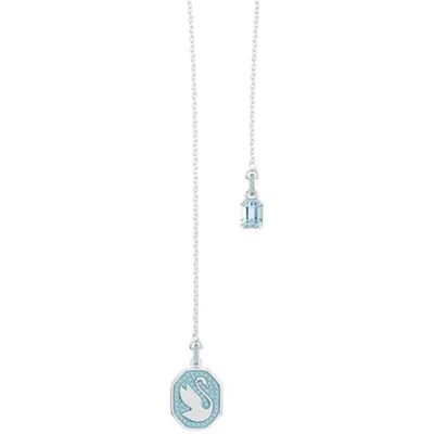 Swarovski Zwaan Mode Veelzijdig Verfijnd Zilveren Ketting Damesketting 5628544 Box (Random Color) white