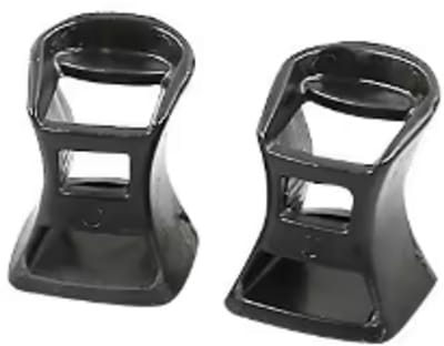 Scoby - Hakbeschermers - Hak Noppen - Heel Protectors - Schoen Accessoire - 1 Paar - Zwart