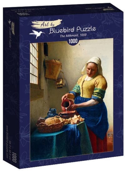 Bluebird Puzzle legpuzzel Vermeer Melkmeisje 1000 stukjes kunst.
