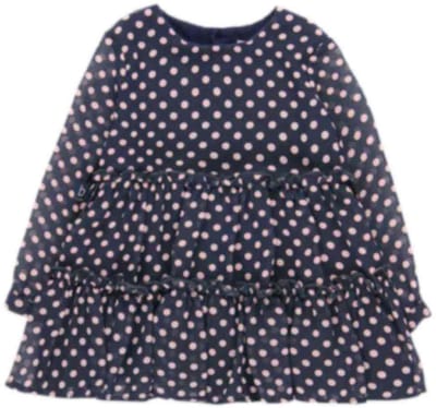 Boboli Chiffon Korte Jurk Blauw 12 Months Meisjes