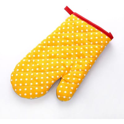 Huishoudelijke Verdikte Magnetron Oven Oven Geïsoleerde Handschoenen Creatieve Keuken Antislip Hittebestendige Anti-Verbrandings Bakhandschoenen yellow