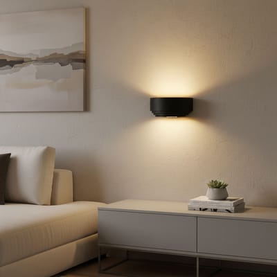 Wandlamp | 30 cm | Sofia/elena | E14 | goud zwart | aluminium metaal | design moderne decoratieve trendy verlichting