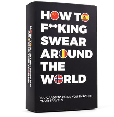 Gift Republic How to fucking swear around the world kaarten