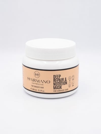 Hairmano Deep Repair & Nutrition Hair Mask – Intensief Haarmasker voor Beschadigd & Droog Haar – Professionele Haarverzorging