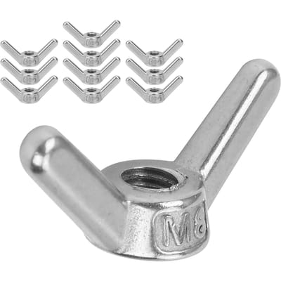 10 stuks M8 Klauwmoer 304 Roestvrij Staal Bevestigingsmiddel Accessoire Hardware Fittings