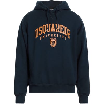 Dsquared2 Cool Fit Varsity Design Donkerblauwe Hoodie