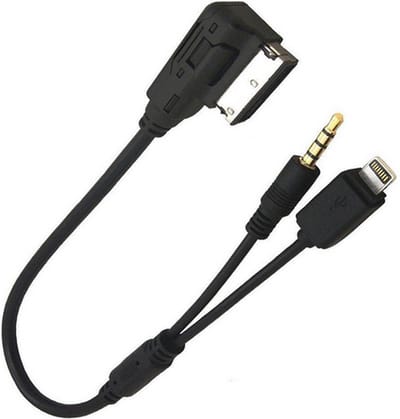 AMI MID Interface naar Lightning en Jack Audio Music Adapter voor Audi VW / HaverCo
