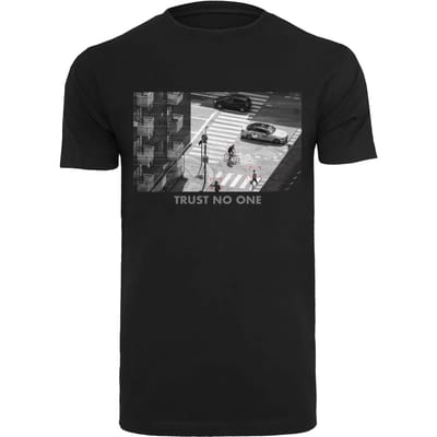 Mister Tee - Trust no one Heren Tshirt - S - Zwart