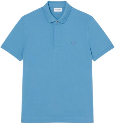 Lacoste heren paris edition polo shirt katoenpique blauw V