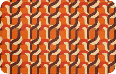 WC mat 80x50 cm - Antislip - Retro - Modern - Kleurrijk - Toiletmat - Vloermat - Douchemat - Toilet tapijt - Toiletmatten