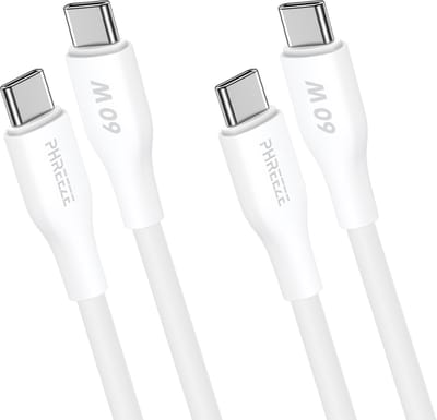 Usb C kabels - Usb-C naar Usb-C - 1m - TPE rubber