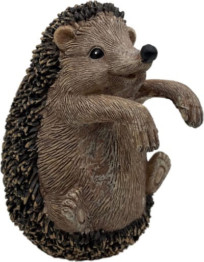 Decoratiebeeld Egel bruin polystone 14 x 11 cm hang | 3438 | Home Sweet Home | Stoer & Sober Woonstijl
