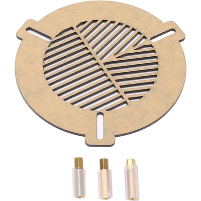 Masque de mise au point Bahtinov pour télescope de 2 mm, plaque de mise au point en acrylique de 60 à 90 mm pour l'astrophotographie