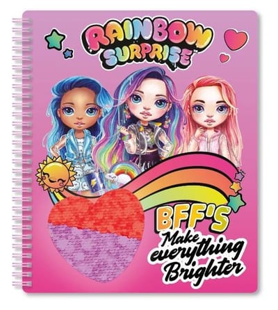 Poopsie Notitieboek Rainbow Surprise Bff's Junior A5 Papier Roze