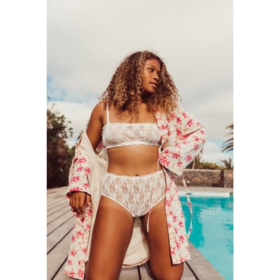 Louise Misha High Waist Panties Rina Off White Size: XXS | Underwear Outlet | Dames | Wit