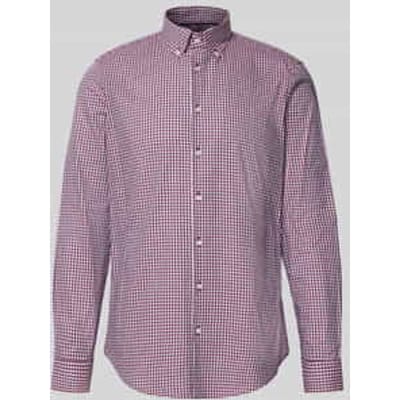 Slim fit vrijetijdsoverhemd met button-downkraag
