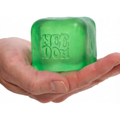 Nieuw Sensorisch Knijpspeelgoed Schyling Nee-doh Nice Cube voor Stressverlichting, Vingertop Release Speelgoed om te Knijpen en Mee te Spelen met Cadeaus groen
