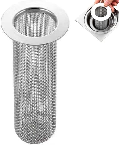 Badkamerfilter | Gootsteenfilter | Gebruiksvoorwerp- Aflopend- Wasruimte- Camper & Toilet | Haarfilter- RVS Doucheafvoeren