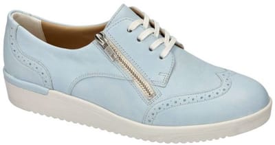 Solidus -Dames - blauw licht - lage gesloten schoenen - maat 40.5