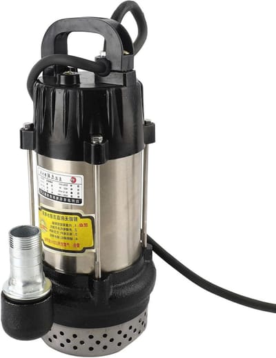 Dompelpomp - Waterpomp - Water Verplaatsen - Stille Werking - 400W - Zilver