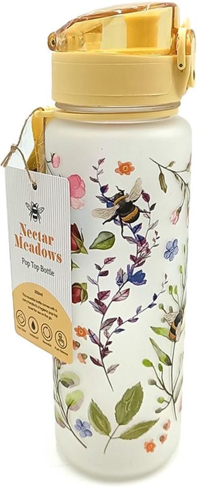 The Nectar Meadows Bij Bij Pop Top 600ml Breukbestendige Drinkfles