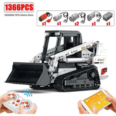 Hoge Kwaliteit 1366 Stuks Hoge Kwaliteit Bobcat Hoge Kwaliteit Lader Hoge Kwaliteit Gebouw Hoge Kwaliteit Blokken Hoge Kwaliteit Afstandsbediening Hoge Kwaliteit Besturing