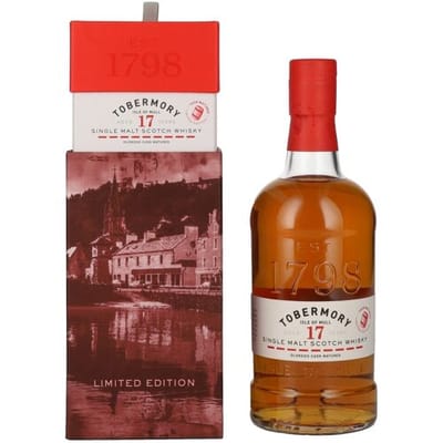 Tobermory Whisky Tobermory 17 Years Old OLOROSO CASK MATURED Limited Edition 2004 55,9% Vol. 0,7l in geschenkverpakking