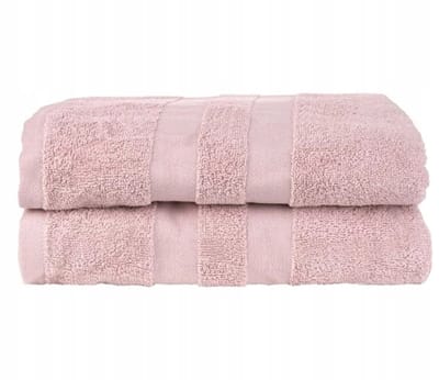 Set van 2 Zachte Katoenen Badhanddoeken 50x100cm - Comfortabel & Duurzaam