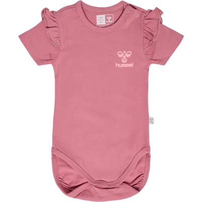 Hummel kinderbody met korte mouwen Hmltalya Ruffle S/S 219859