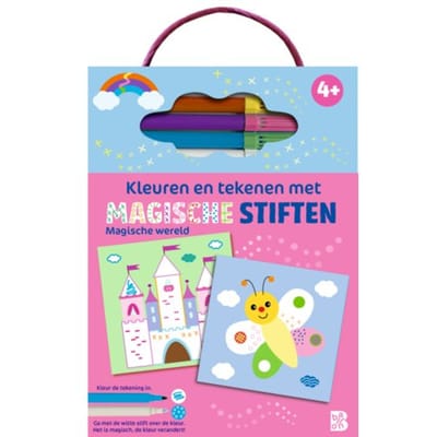 Kleuren En Tekenen Met Magische Stiften: Magische Wereld