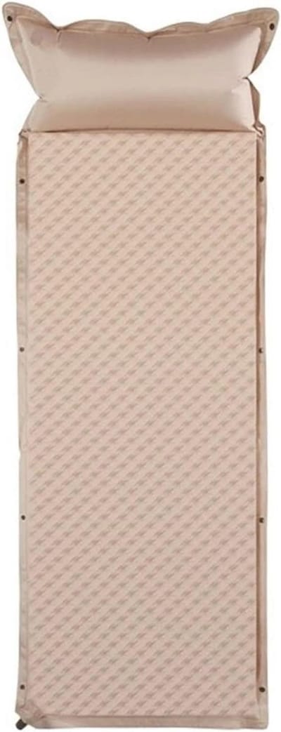 Zelfopblazend Slaapmatje - Kampeer Matras Opblaasbaar - Outdoor Reizen - Verbindbaar Ultralicht - 75 x 30 x 4 Inch - Beige