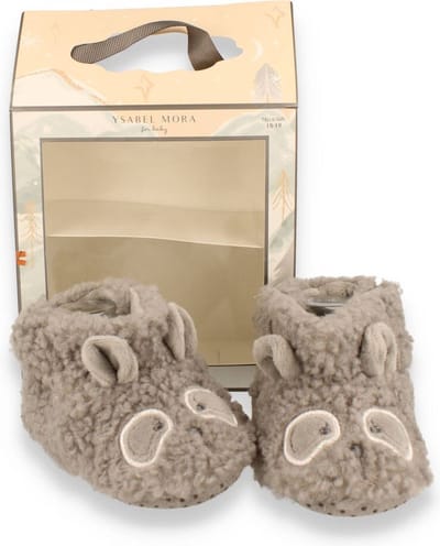 Ysabel Mora baby sloffen - grijs - 20/21