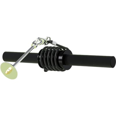 Pols Onderarm Blaster Armkracht Trainer Roller Met Handvat Fitnessapparatuur Huis Duizend Pond Stok black