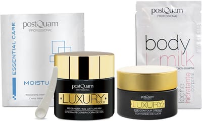 POSTQUAM SKIN CARE PAKKET REDENSIFYING HYALURON LUXE GOUD