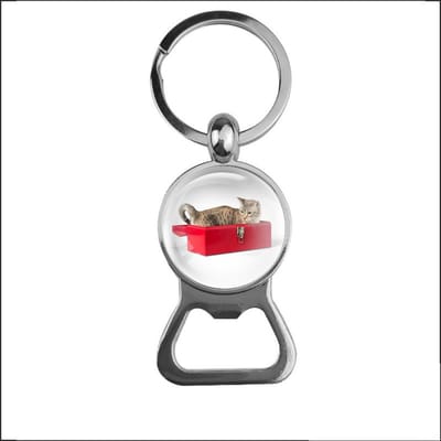Bieropener Glas - Kat