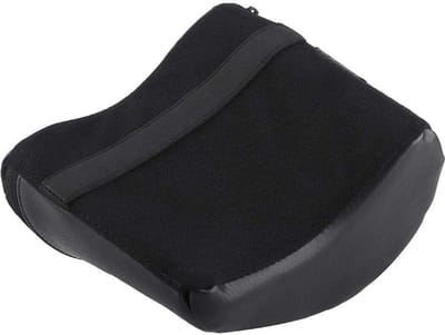 Dailygoody - Gitaarkussen - Gitaar Been Kussen - Comfortabel en ademend - Zwart - Geschikt voor klassieke en folk gitaar - Inclusief draagtas