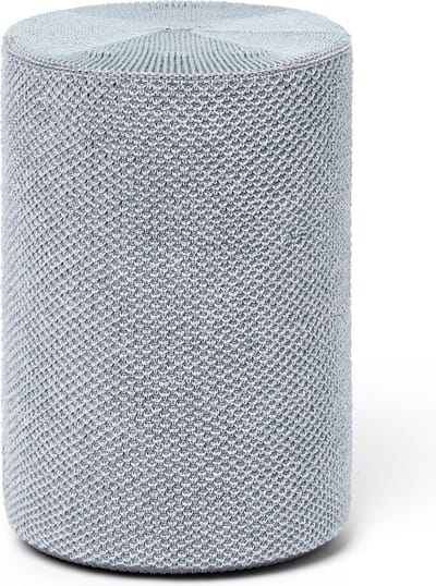 Soundskins – Luxe textielhoes / Luidsprekeraccessoire – Compatibel met Sonos Era 100 – Lichtblauw