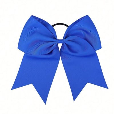 Levendige effen haarklemmen - Elastische haarelastiekjes voor dames - Haaraccessoires met touwontwerp, Makkelijk te gebruiken en Comfortabel om te dragen blue