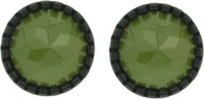 Behave - Oorstekers dames - Olijfgroen accent - Modern retro look