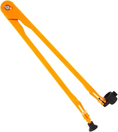 Tekencirkel - Meetgereedschap - Cirkels Tekenen - Sterke Zuignap - 45cm Lengte - Geel