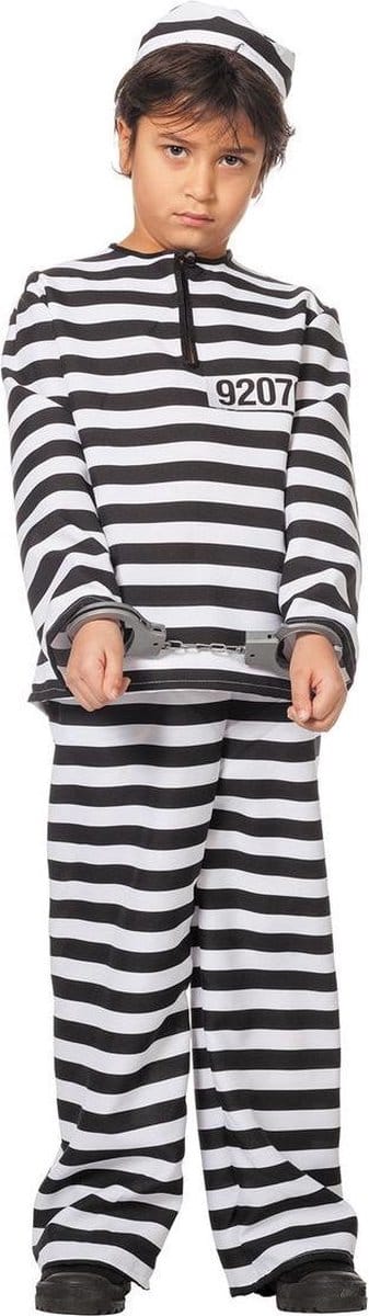 Boeven kleding kind + pet - Maat 140