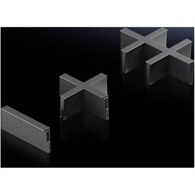Rittal AX 2582.200 2582200 Flensplaten Kunststof Zwart 5 stuk(s)