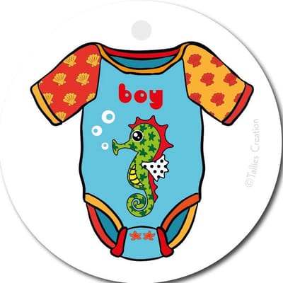 Tallies Cards - kadokaartjes  - bloemenkaartjes - BOY - Popart - set van 5 kaarten - geboortekaart - geboorte - baby - in verwachting - 100% Duurzaam