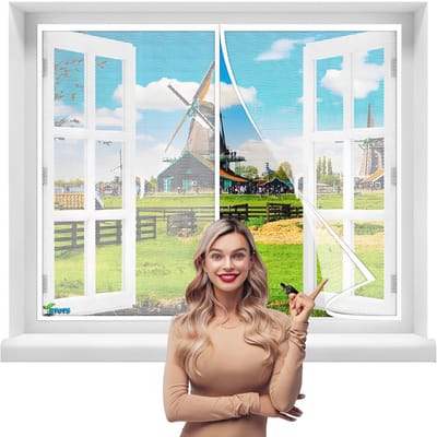 Magnetisch Hor voor Deuren 90 x 150 cm - Ideaal voor Kinderen en Huisdieren - Effectieve Muggenbeschermer