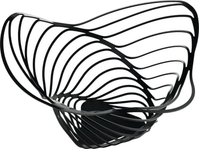 ALESSI TRINITY SCHAAL - FRUITSCHAAL 33 H16CM ZWART