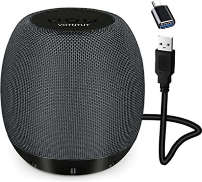 Wired Mini USB PC Speaker with Stereo Sound and Enhanced Bass