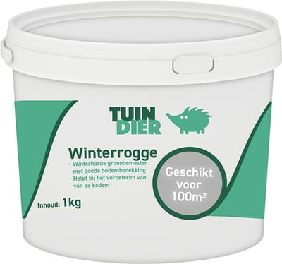 Winterrogge groenbemester | Winterrogge zaad | Winter rogge | Rogge | 3 jaar kiemkracht door handige bewaaremmer | 1.000 gram | 1 kilogram
